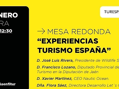 Mesa redonda Experiencias Turismo España